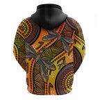 Australian Dragonfly Indigenous Art Hoodie