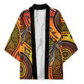 Australian Dragonfly Indigenous Art Kimono