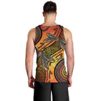 Australian Dragonfly Indigenous Art Men Tank Top