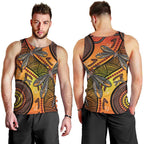 Australian Dragonfly Indigenous Art Men Tank Top