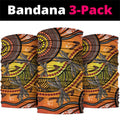 Australian Dragonfly Indigenous Art Neck Gaiter