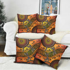 Australian Dragonfly Indigenous Art Pillow Cover