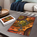 Australian Dragonfly Indigenous Art Puzzle