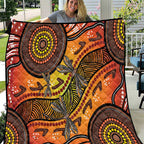 Australian Dragonfly Indigenous Art Quilt