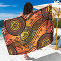 Australian Dragonfly Indigenous Art Sarong