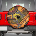 Australian Dragonfly Indigenous Art Spare Tire Cover