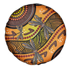 Australian Dragonfly Indigenous Art Spare Tire Cover