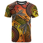 Australian Dragonfly Indigenous Art T Shirt