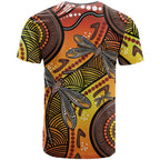 Australian Dragonfly Indigenous Art T Shirt