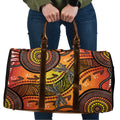 Australian Dragonfly Indigenous Art Travel Bag