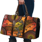 Australian Dragonfly Indigenous Art Travel Bag