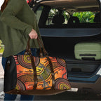 Australian Dragonfly Indigenous Art Travel Bag