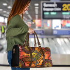Australian Dragonfly Indigenous Art Travel Bag