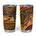 Australian Dragonfly Indigenous Art Tumbler Cup