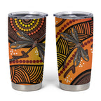 Australian Dragonfly Indigenous Art Tumbler Cup