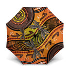 Australian Dragonfly Indigenous Art Umbrella