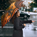 Australian Dragonfly Indigenous Art Umbrella