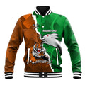 Custom Rabbitohs And Tigers Baseball Jacket Together Dynamic Style