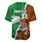 Custom Rabbitohs And Tigers Baseball Jersey Together Dynamic Style