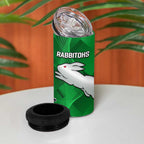 Rabbitohs And Tigers 4 in 1 Can Cooler Tumbler Together Dynamic Style