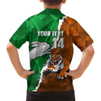 Custom Rabbitohs And Tigers Hawaiian Shirt Together Dynamic Style