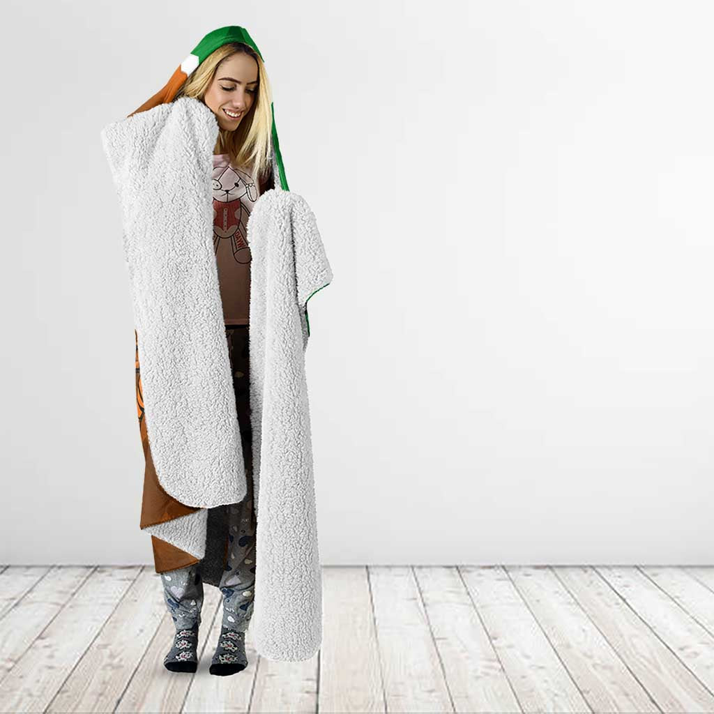 Custom Rabbitohs And Tigers Hooded Blanket Together Dynamic Style