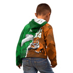 Custom Rabbitohs And Tigers Kid Hoodie Together Dynamic Style