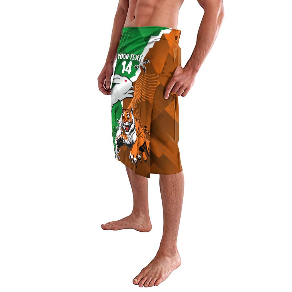 Custom Rabbitohs And Tigers Lavalava Together Dynamic Style