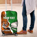Custom Rabbitohs And Tigers Luggage Cover Together Dynamic Style