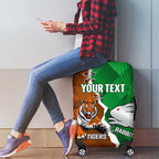Custom Rabbitohs And Tigers Luggage Cover Together Dynamic Style