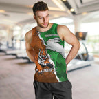 Custom Rabbitohs And Tigers Men Tank Top Together Dynamic Style
