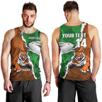 Custom Rabbitohs And Tigers Men Tank Top Together Dynamic Style