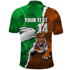 Custom Rabbitohs And Tigers Polo Shirt Together Dynamic Style