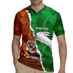 Custom Rabbitohs And Tigers Rugby Jersey Together Dynamic Style
