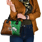 Custom Rabbitohs And Tigers Shoulder Handbag Together Dynamic Style
