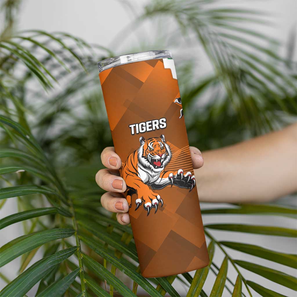 Rabbitohs And Tigers Skinny Tumbler Together Dynamic Style