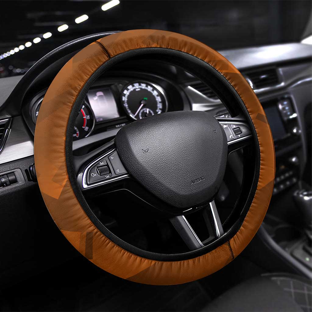 Rabbitohs And Tigers Steering Wheel Cover Together Dynamic Style