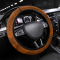 Rabbitohs And Tigers Steering Wheel Cover Together Dynamic Style