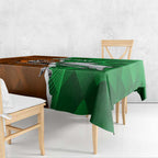 Custom Rabbitohs And Tigers Tablecloth Together Dynamic Style
