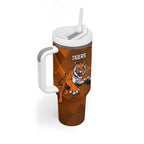 Rabbitohs And Tigers Tumbler With Handle Together Dynamic Style