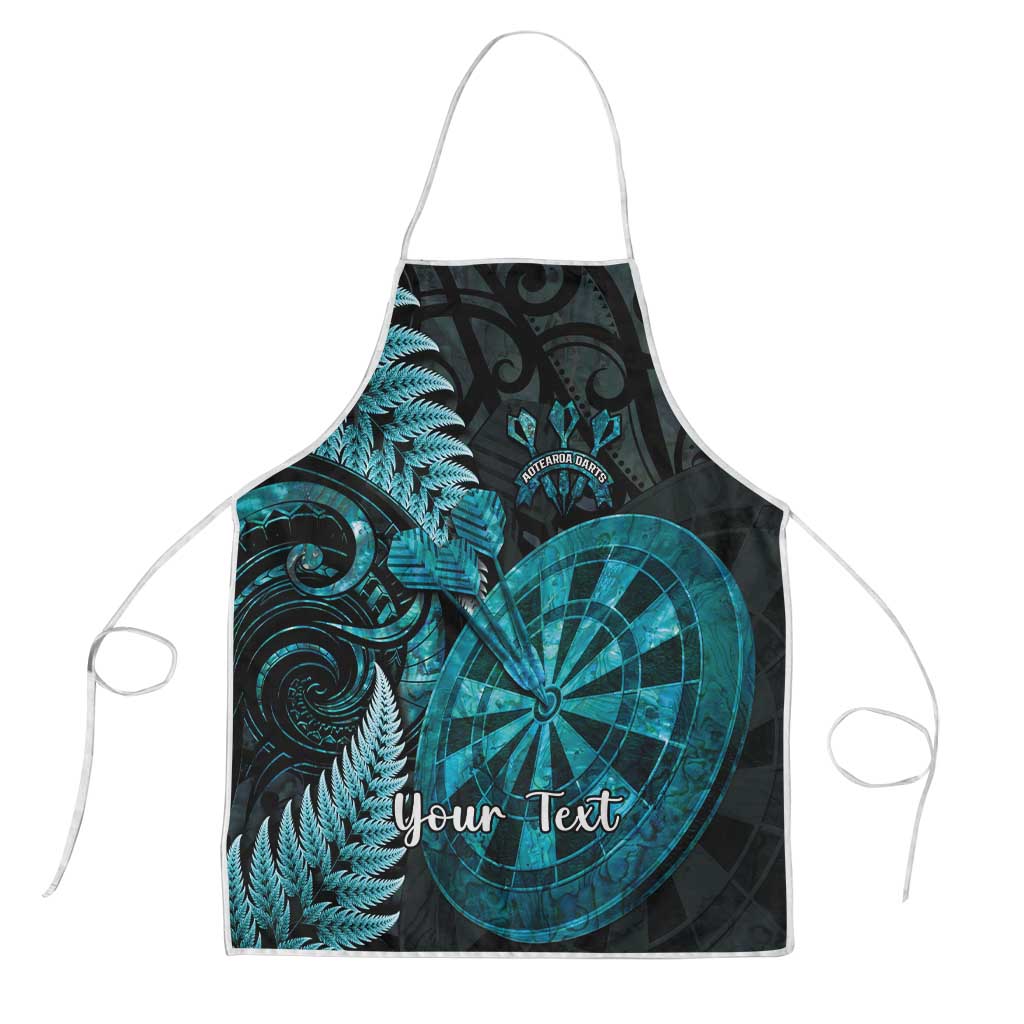 Personalised New Zealand Darts Apron Happiness Is A Tight Threesome Maori Paua Shell - Aussie Hoodie