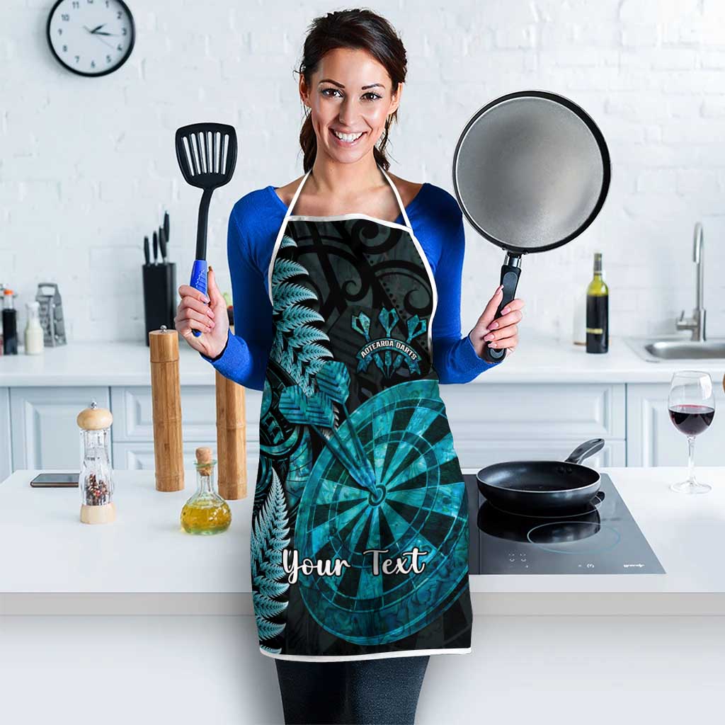 Personalised New Zealand Darts Apron Happiness Is A Tight Threesome Maori Paua Shell - Aussie Hoodie