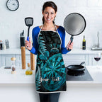 Personalised New Zealand Darts Apron Happiness Is A Tight Threesome Maori Paua Shell - Aussie Hoodie