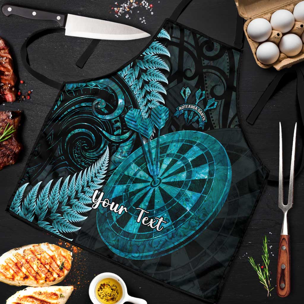 Personalised New Zealand Darts Apron Happiness Is A Tight Threesome Maori Paua Shell - Aussie Hoodie