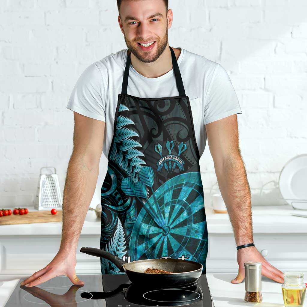 Personalised New Zealand Darts Apron Happiness Is A Tight Threesome Maori Paua Shell - Aussie Hoodie