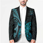 Personalised New Zealand Darts Blazer Happiness Is A Tight Threesome Maori Paua Shell - Aussie Hoodie