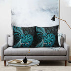 Personalised New Zealand Darts Pillow Cover Happiness Is A Tight Threesome Maori Paua Shell - Aussie Hoodie