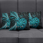 Personalised New Zealand Darts Pillow Cover Happiness Is A Tight Threesome Maori Paua Shell - Aussie Hoodie