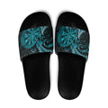 Personalised New Zealand Darts Slide Sandals Happiness Is A Tight Threesome Maori Paua Shell - Aussie Hoodie