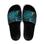 Personalised New Zealand Darts Slide Sandals Happiness Is A Tight Threesome Maori Paua Shell - Aussie Hoodie